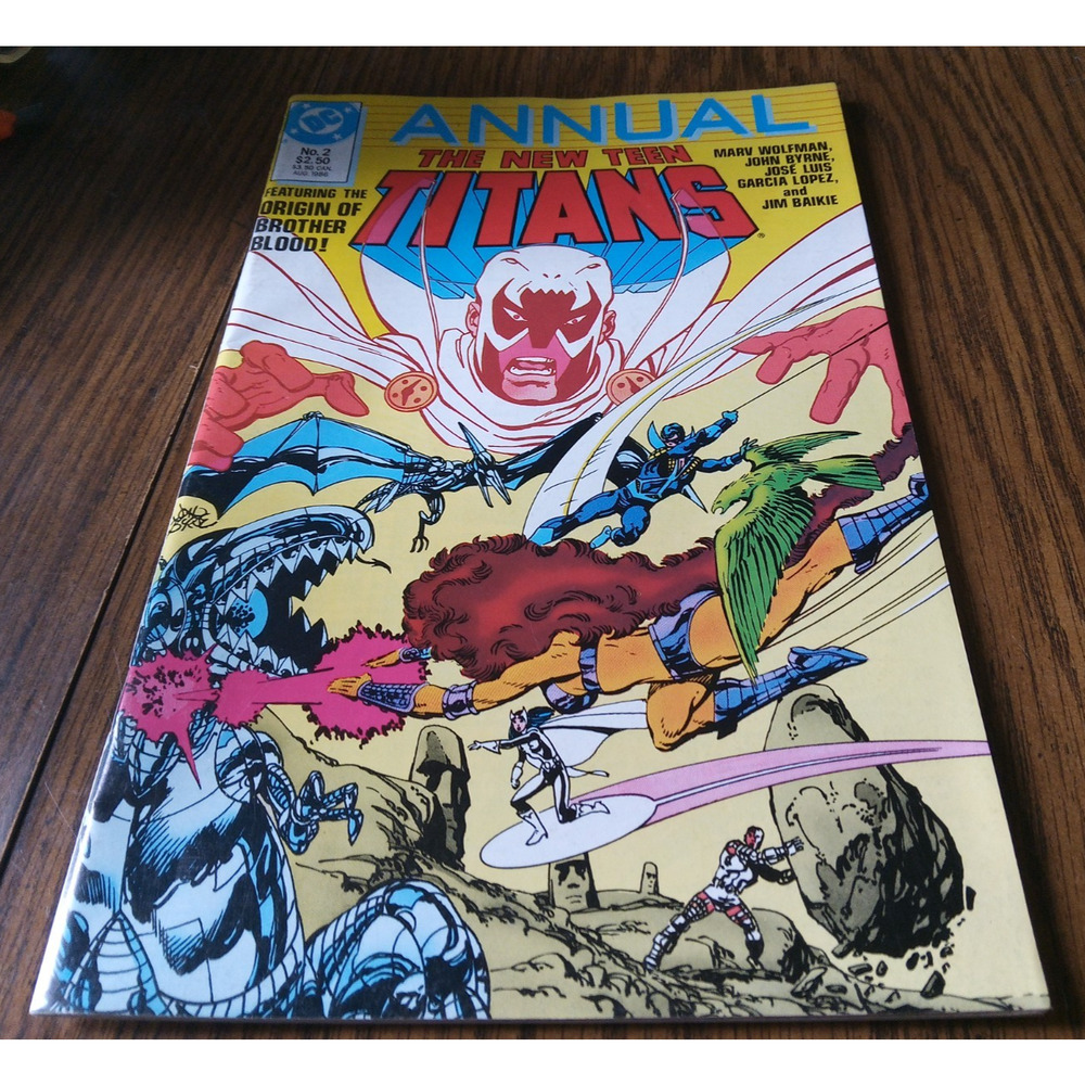 The New Teen Titans Annual #2 (August 1986 DC Comics)